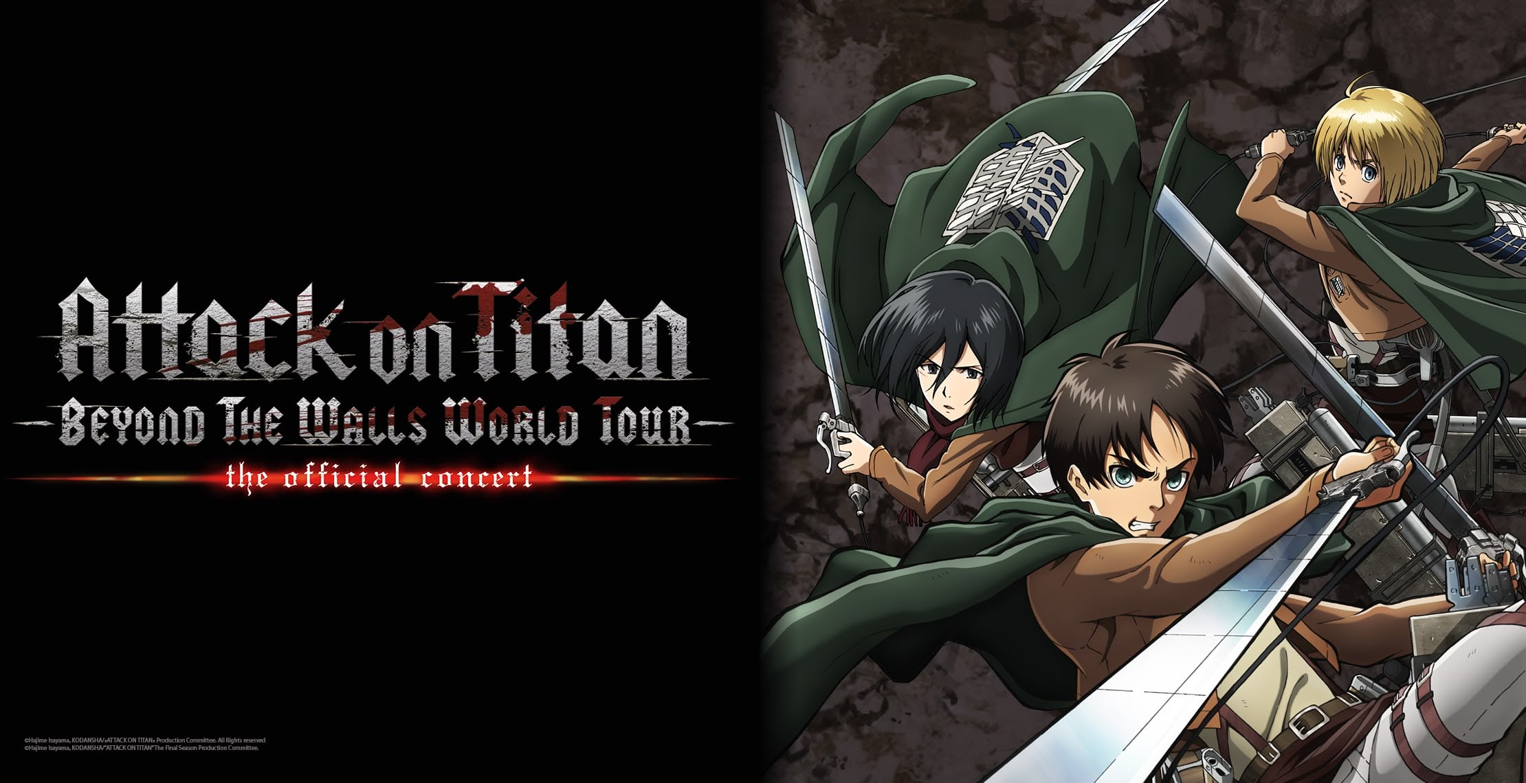 Attack On Titan Beyond The Walls World Tour 2025