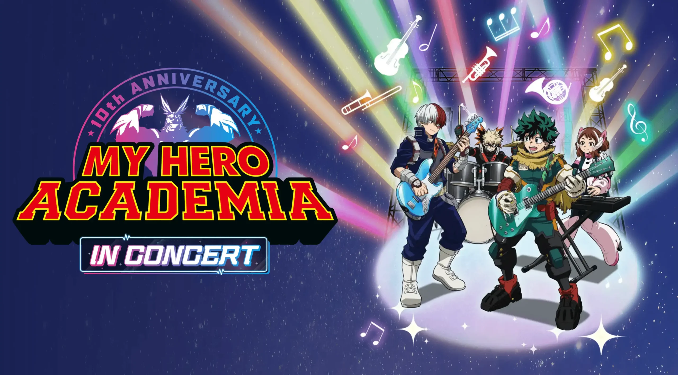 My hero academia in concert