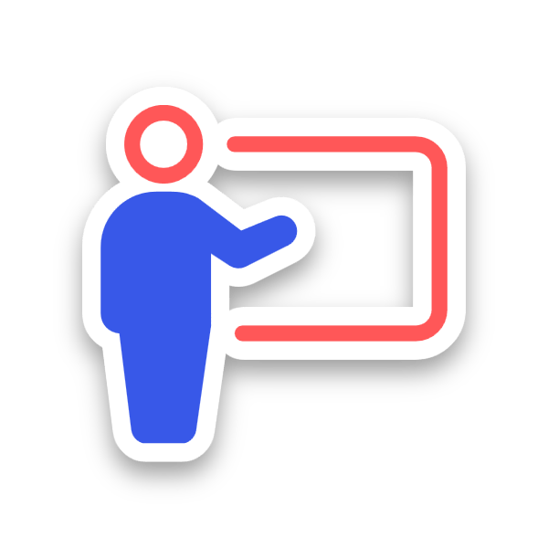 Icons8 training fill sticker
