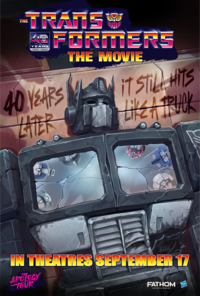 The transformers the movie 40th anniversary