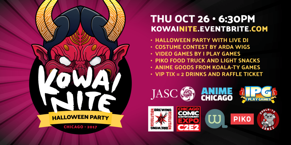 Announcing – Prizes Galore and more at Kowai Nite Halloween Party!