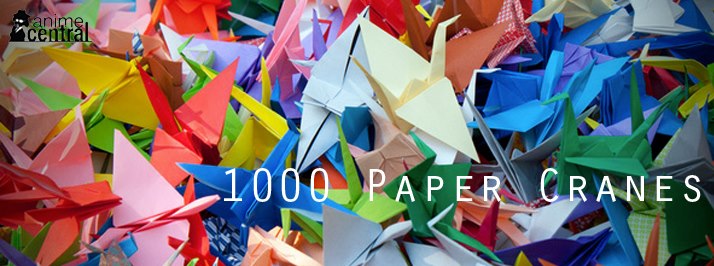 1000 Paper Cranes for Boston